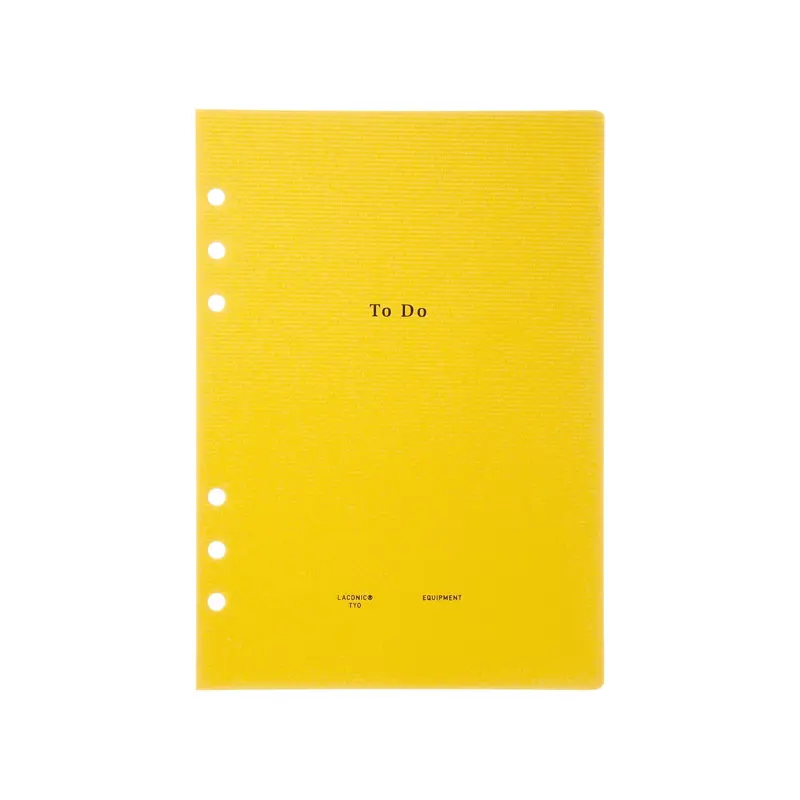 Laconic Style Notebook Refill - To Do