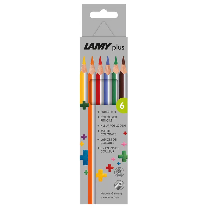 LAMY plus Colored Pencils -6 Colors