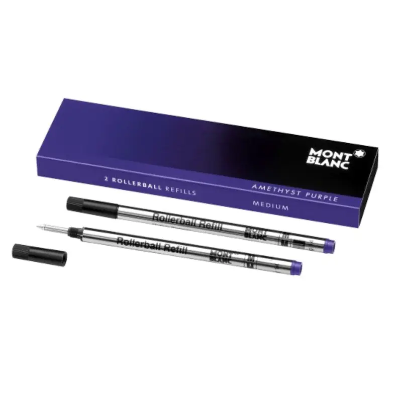 Montblanc Rollerball Refill - Amethyst Purple Medium (2 ea)