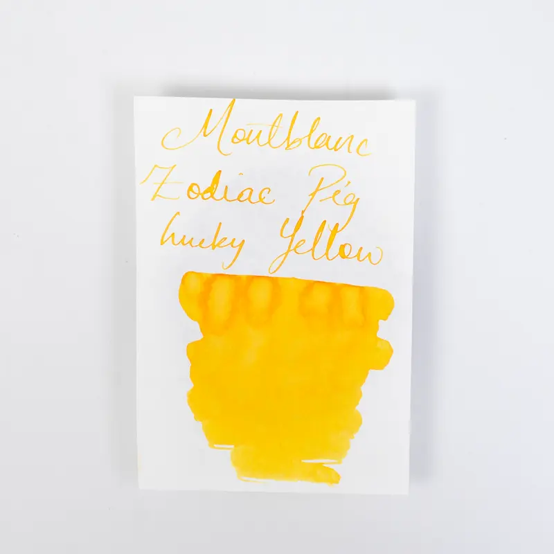 Montblanc The Pig - (50ml) Bottled Ink (Yellow)