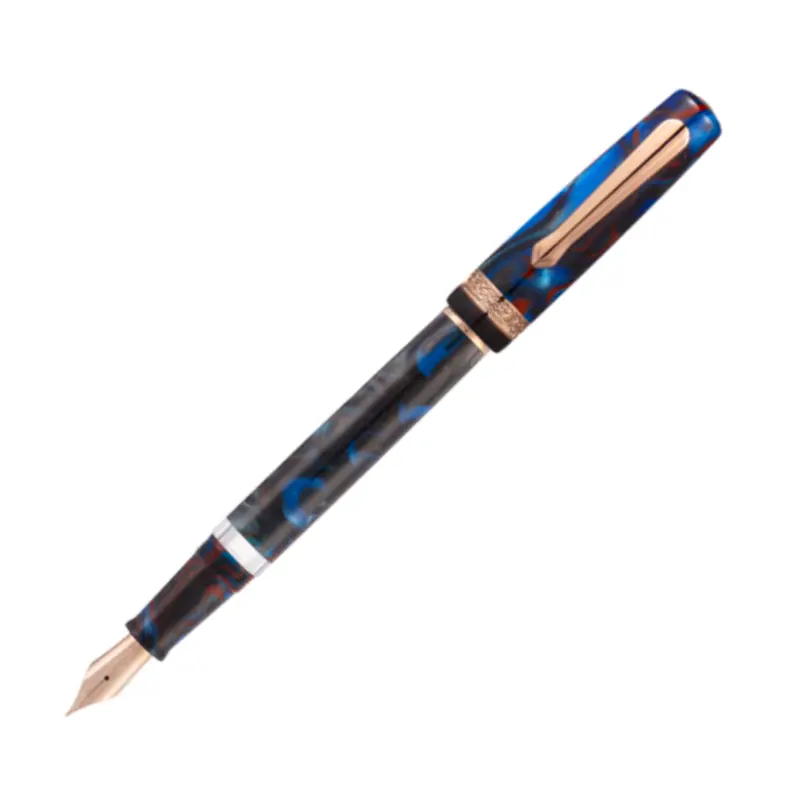 Nahvalur Schuylkill Fountain Pen - Dragonet SapphireFine