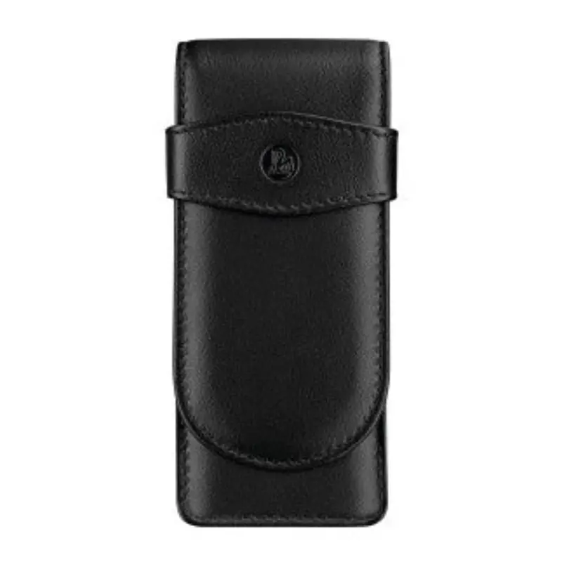 Pelikan 3-Pen Leather Case- BlackBlack