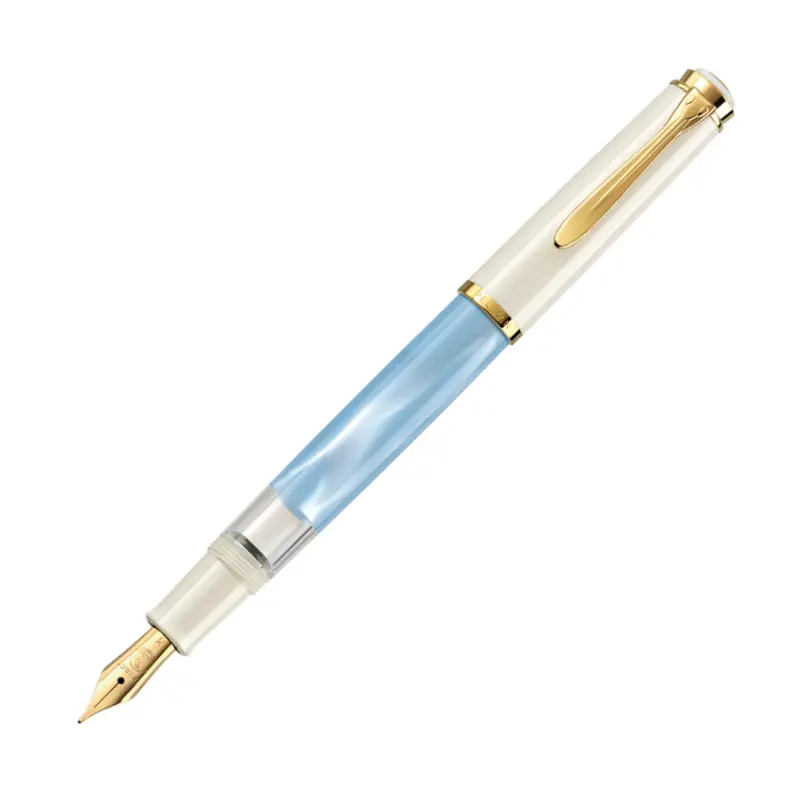 Pelikan Classic M200 Fountain Pen - Pastel Blue (Special Edition)Extra Fine