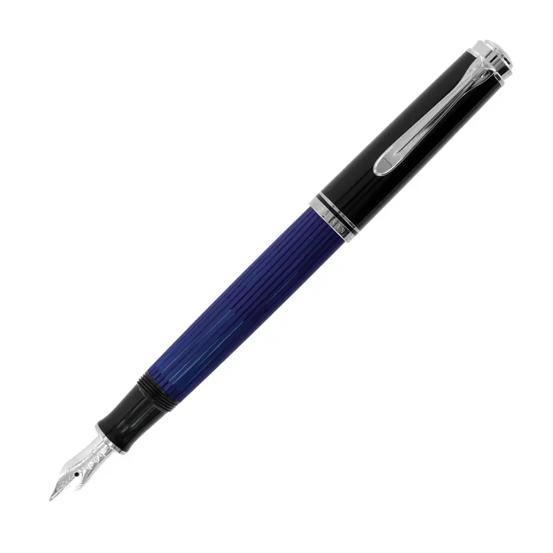 Pelikan Souvern M805 Fountain Pen - Blue BlackExtra-Fine