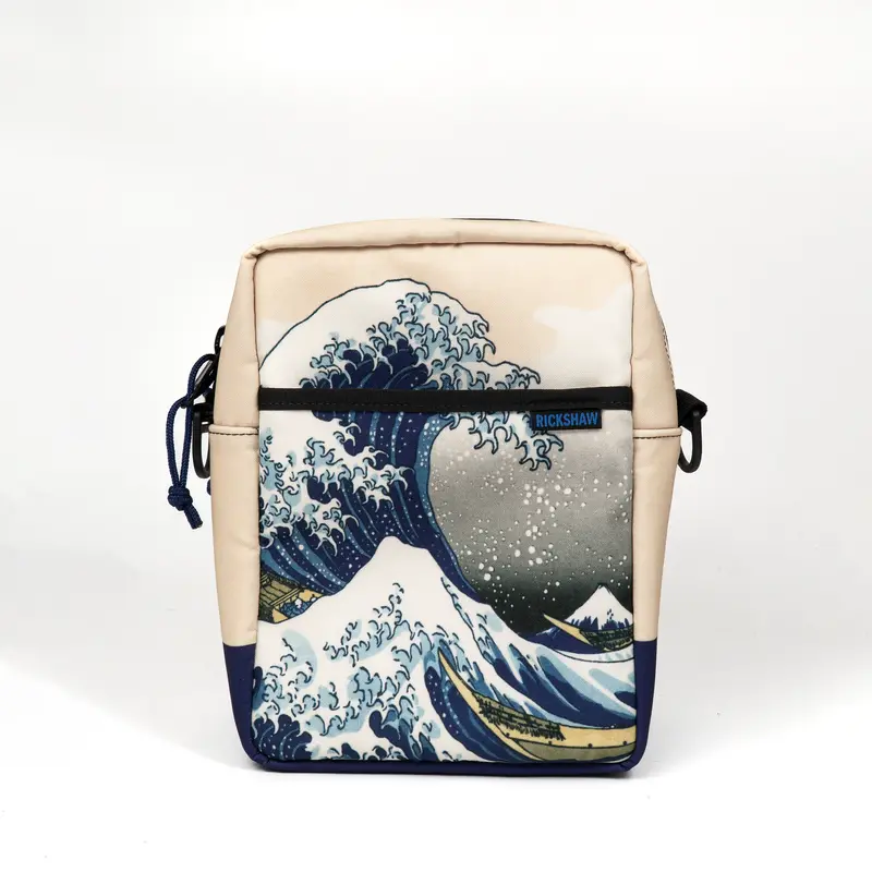 Rickshaw Bagworks A5 Field Bag - Great Wave