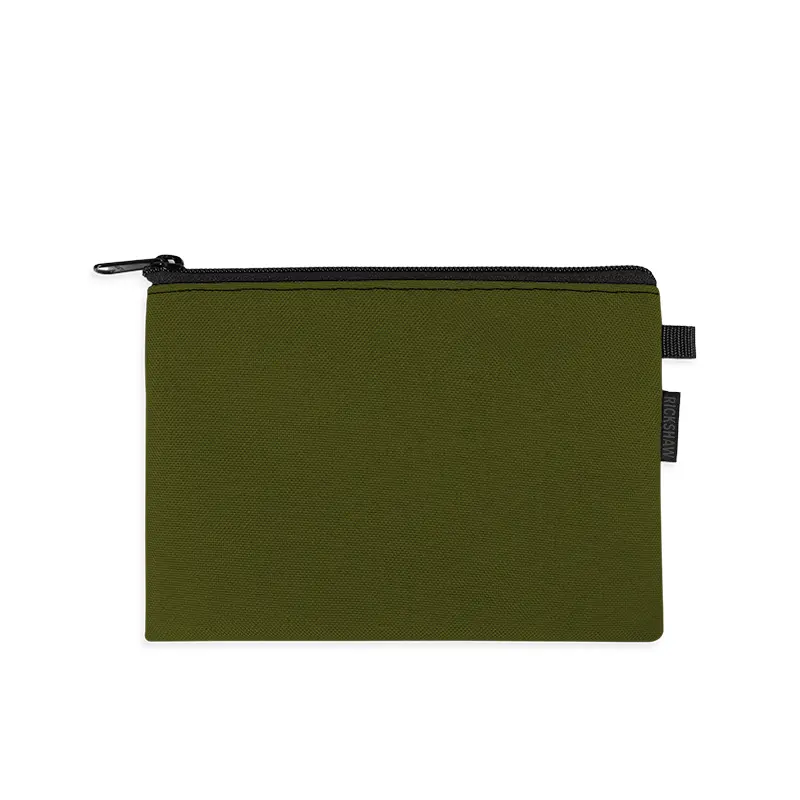 Rickshaw Bagworks Large Utility Pouch - Moss with Sandstone
