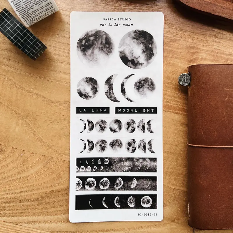 Sarica Studio Stickers - Ode to the Moon