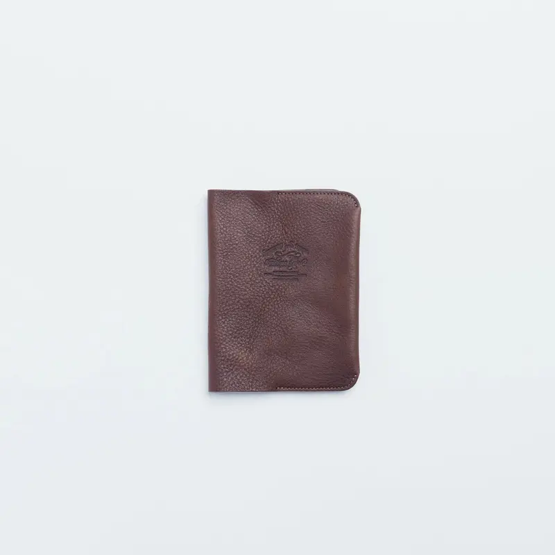 The Superior Labor A6 Oil Leather Notebook Cover - Dark Brown