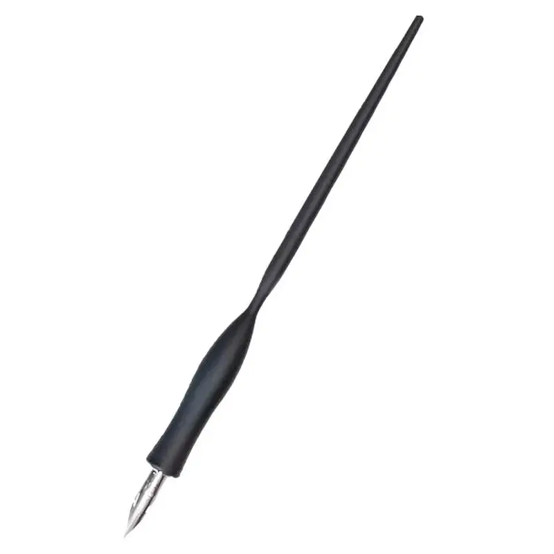 Tom's Studio Flourish Calligraphy Pen - Black (Straight)