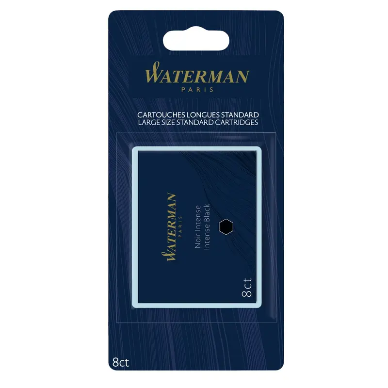 Waterman Ink Cartridges - Intense Black