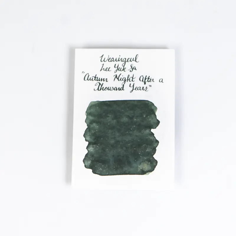 Wearingeul The Autumn Night after a Thousand Years (30ml) Bottled Ink (Glistening)