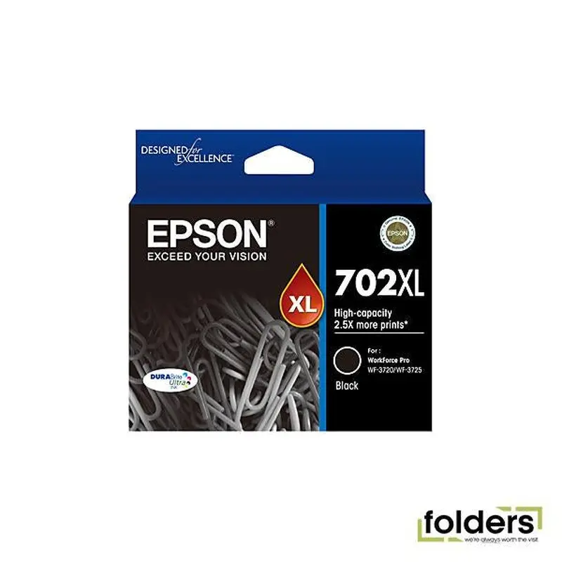 Epson 702 Black XL Ink Cartridge