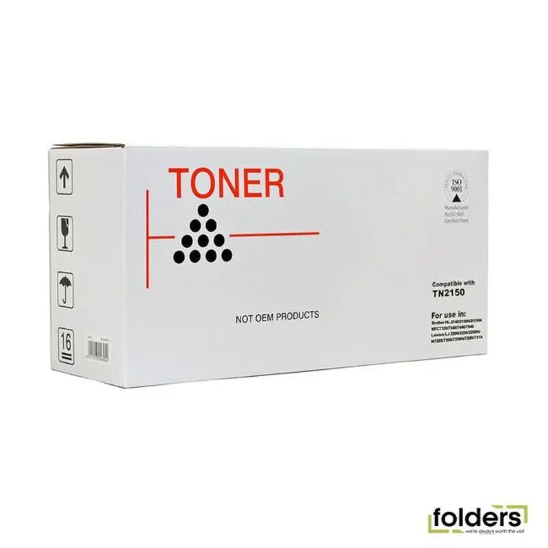 Icon Compatible Brother TN2150 Black Toner Cartridge