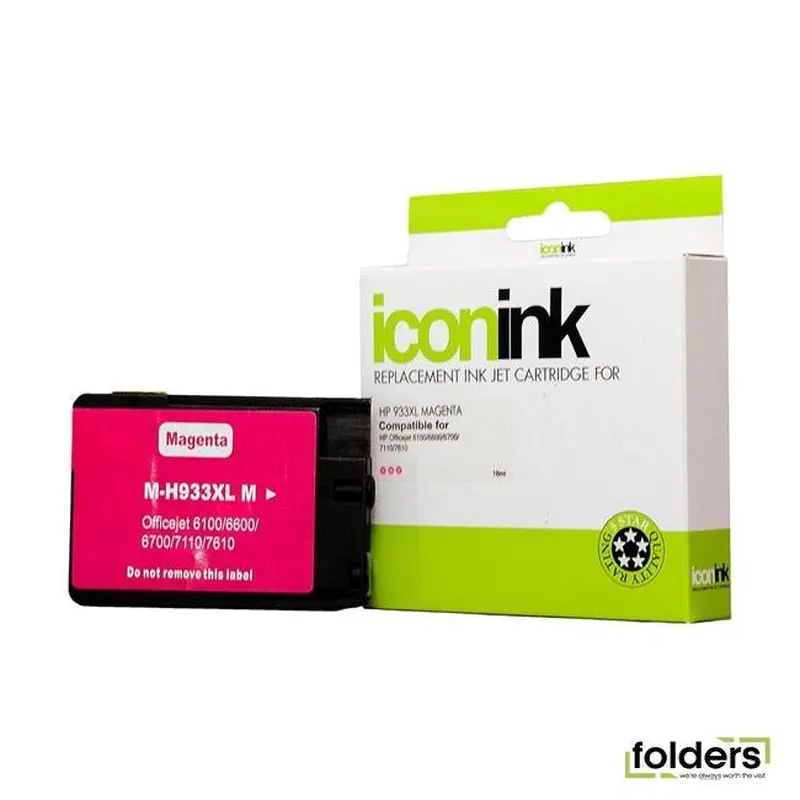 Icon Compatible HP 933 XL Magenta Ink Cartridge (CN055AA