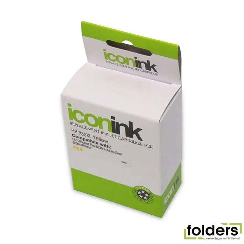 Icon Compatible HP 935XL Yellow Ink Cartridge (C2P26AA