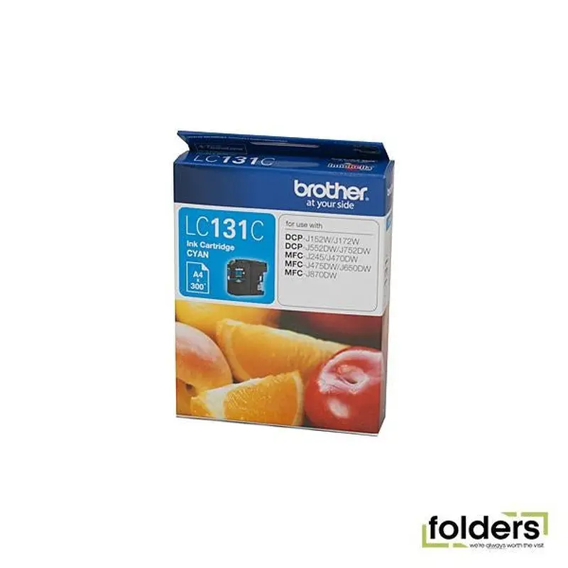 Brother LC131 Cyan Ink Cartridge
