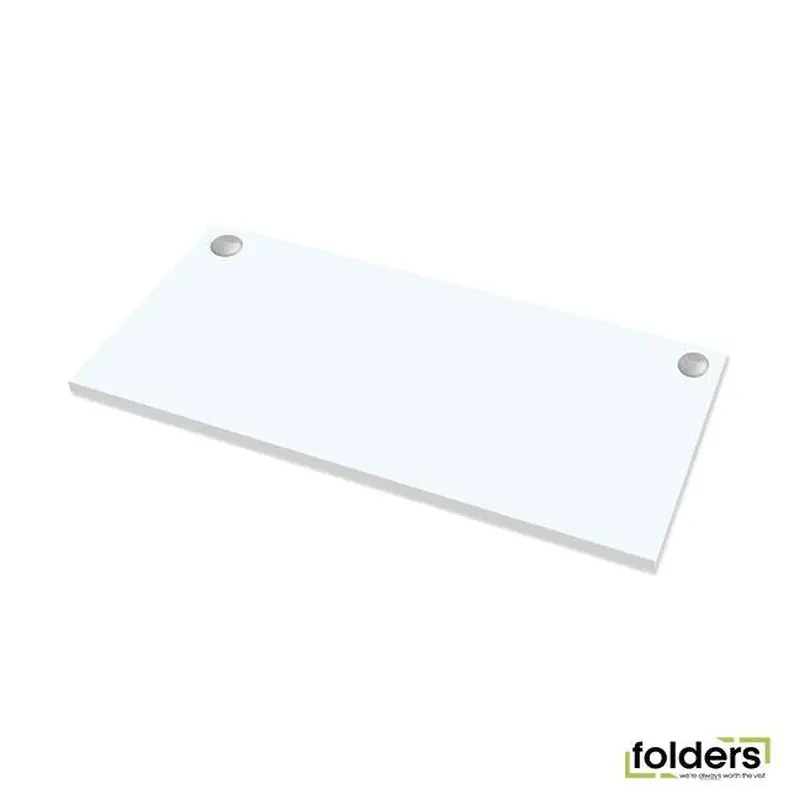 Fellowes Levado Worktop Only White 1600mm
