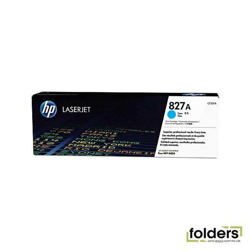 HP #827A Cyan Toner CF301A