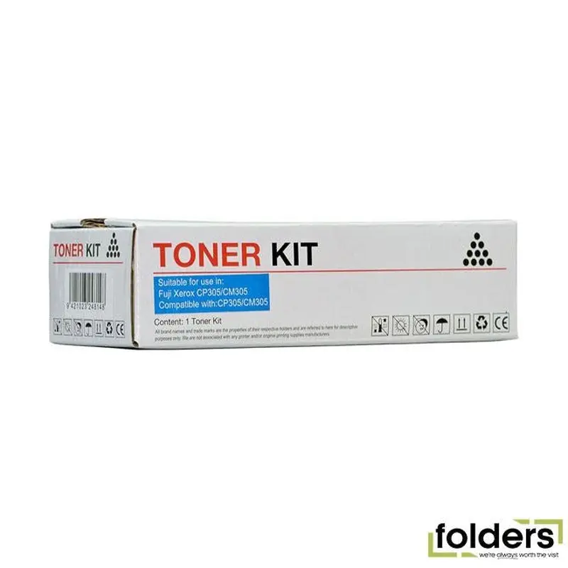 Icon Compatible Fuji Xerox CP305 Cyan Toner Cartridge (CT201633)