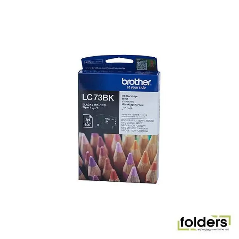 Brother LC73 Black Ink Cartridge