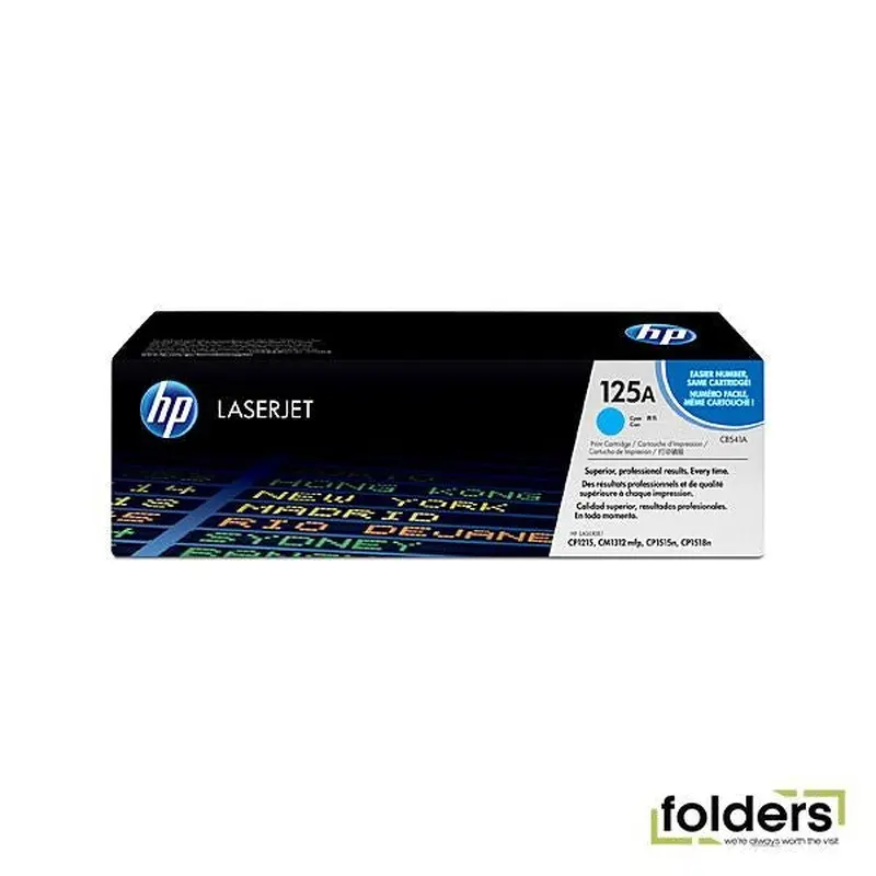 HP #125A Cyan Toner CB541A