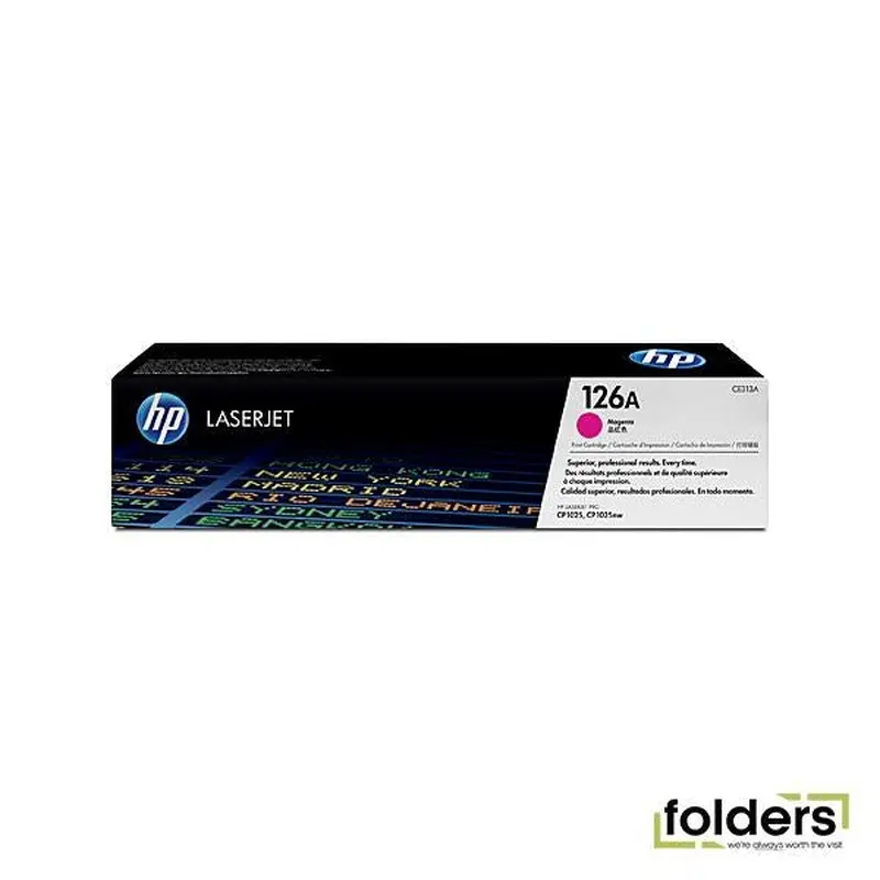 HP #126A Magenta Toner CE313A