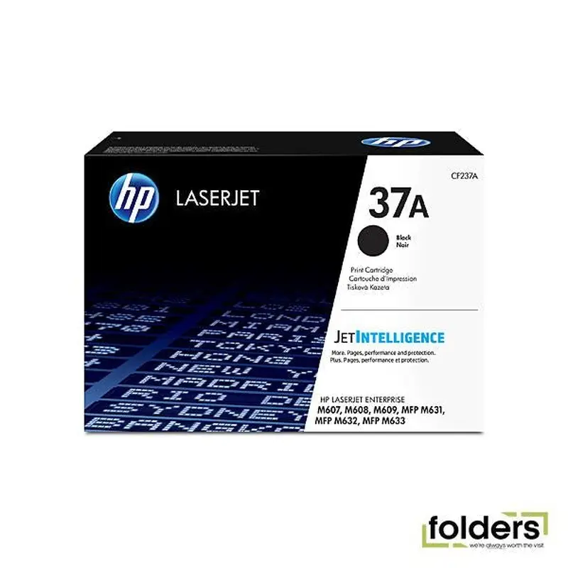 HP #37A Black Toner CF237A