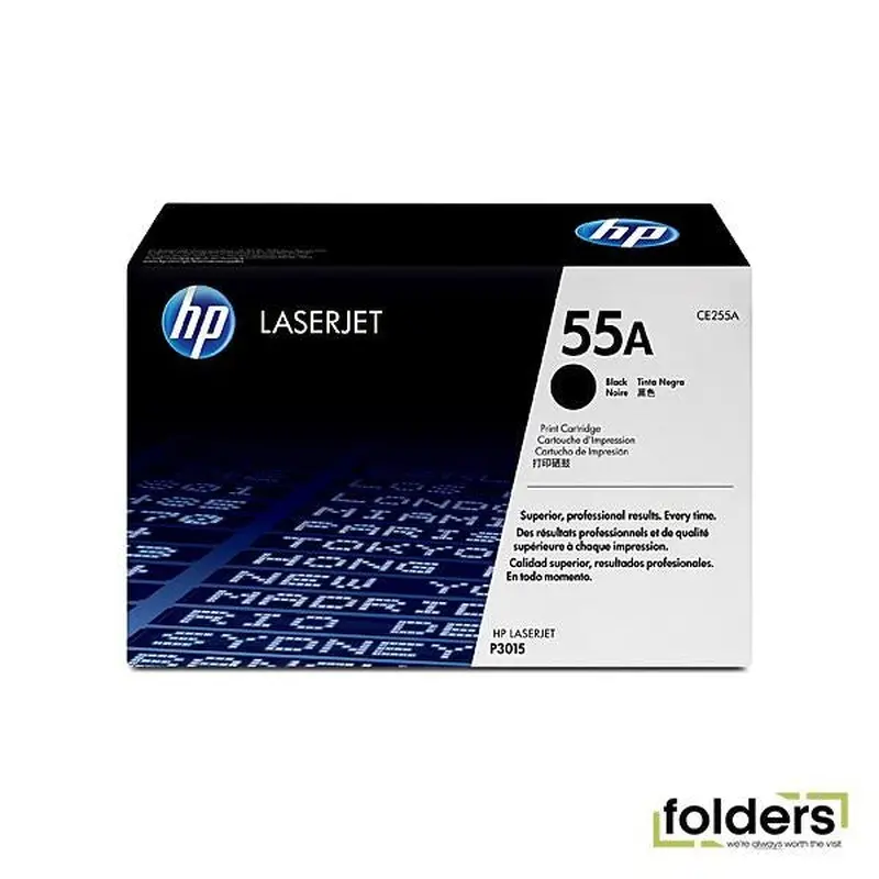 HP #55A Black Toner CE255A