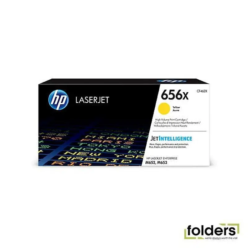 HP 656X Yellow LaserJet Toner