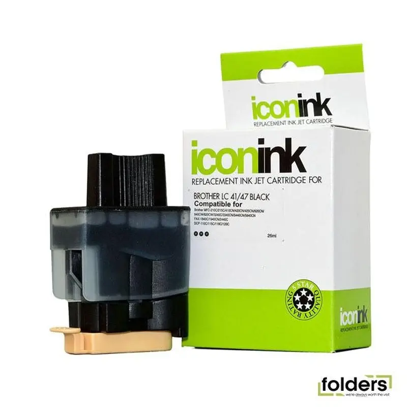 Icon Compatible Brother LC47 Black Ink Cartridge