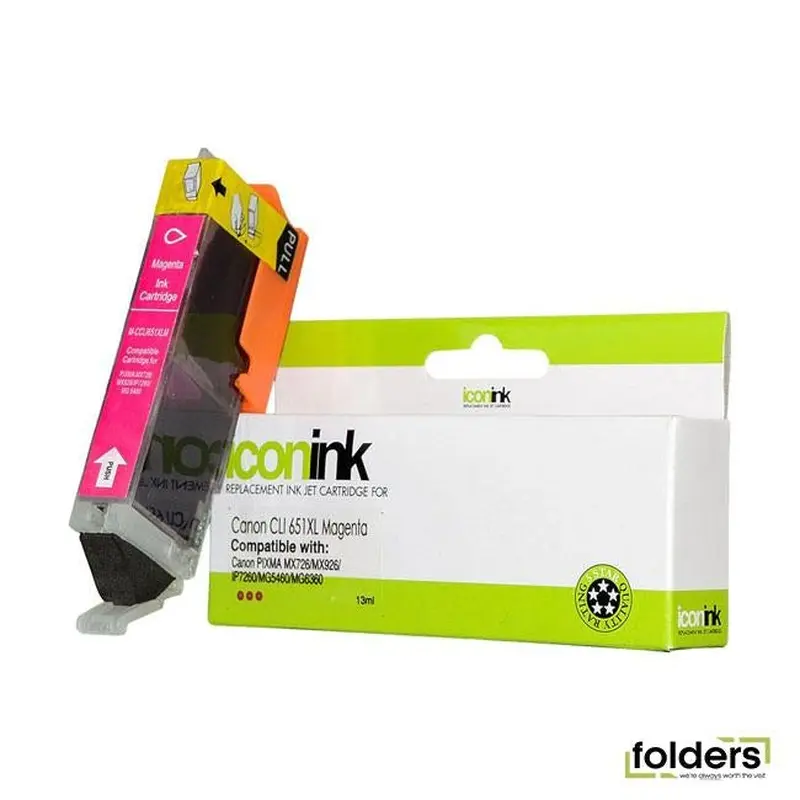 Icon Compatible Canon CLI-651XL Magenta Ink Cartridge