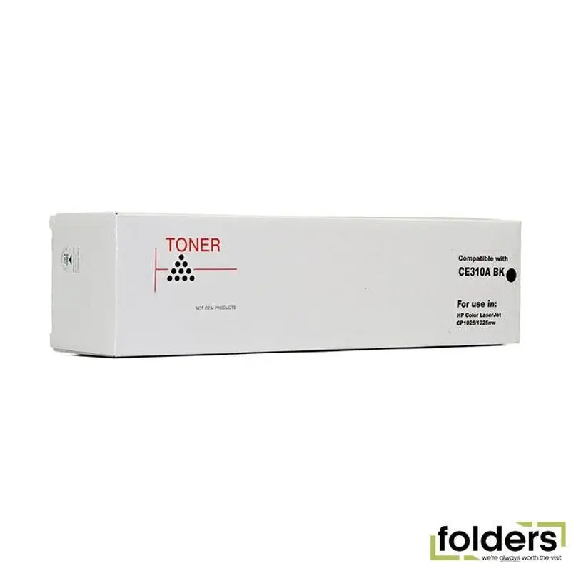 Icon Compatible HP CE310A Black Toner Cartridge (126A)