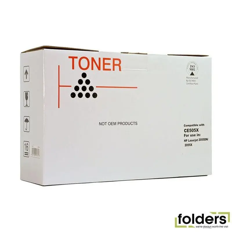 Icon Compatible HP CE505X/Canon CART319HY Black Toner Cartridge