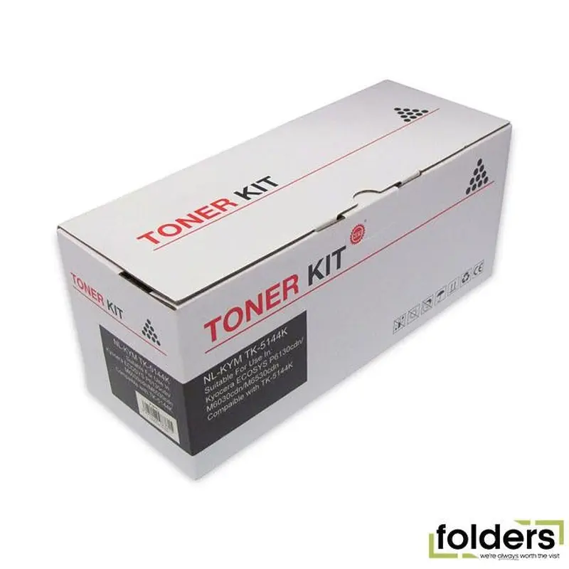Icon Compatible Kyocera Compatible TK5144 Black Toner Cartridge