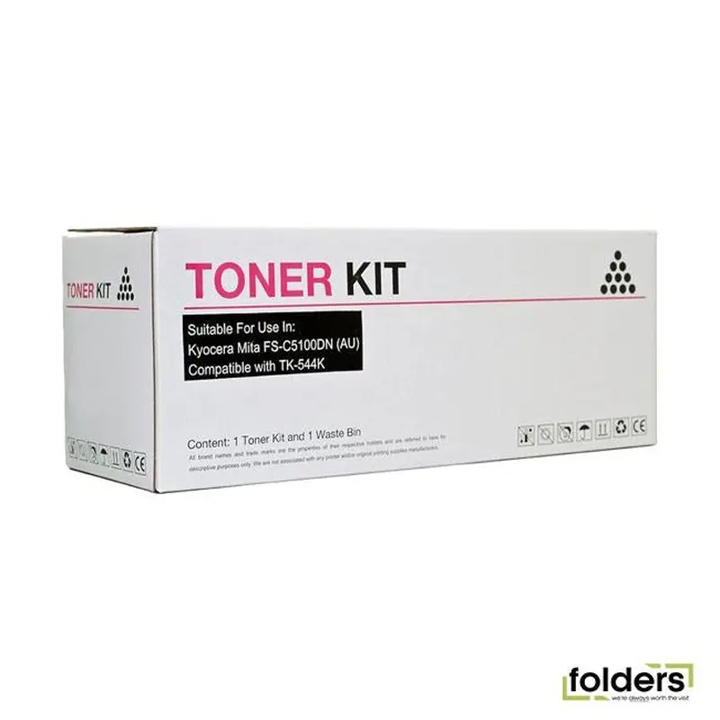 Icon Compatible Kyocera Compatible TK544 Black Toner Cartridge