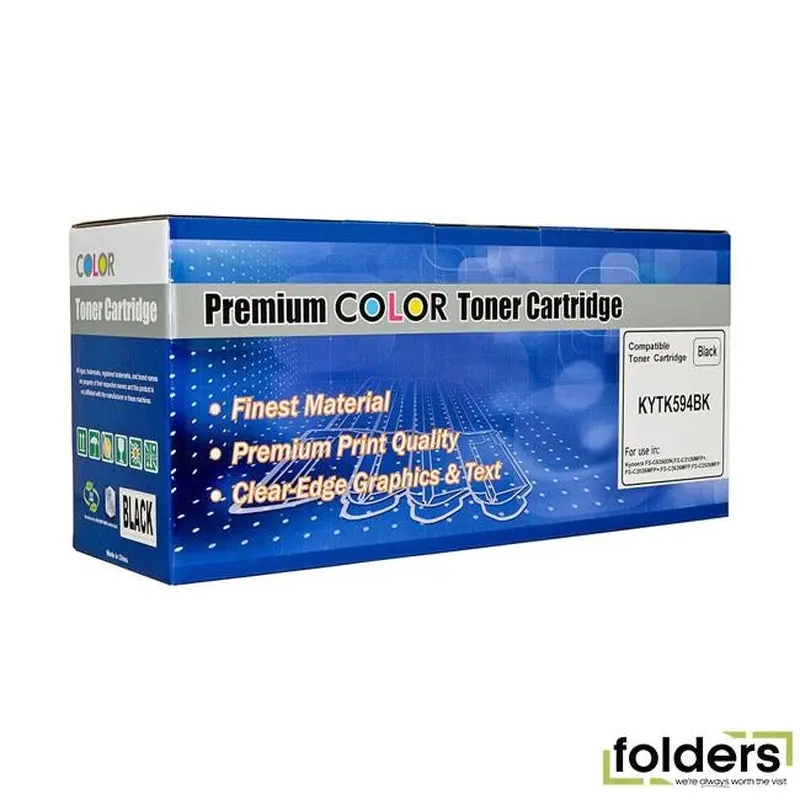 Icon Compatible Kyocera Compatible TK594 Black Toner Cartridge