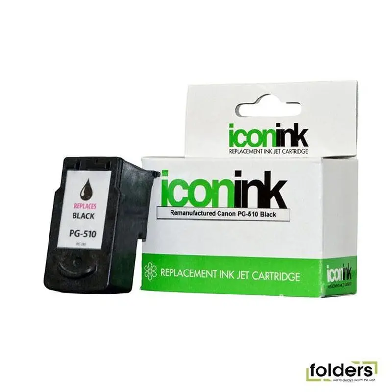Icon Remanufactured Canon PG510 Black Ink Cartridge
