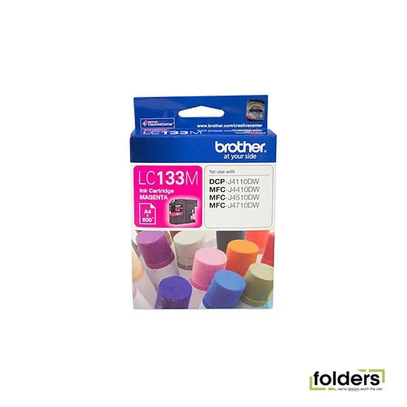 Brother LC133 Magenta Ink Cartridge