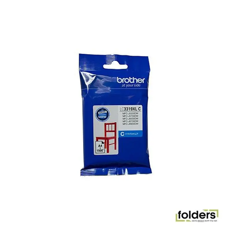 Brother LC3319XL Cyan Ink Cartridge