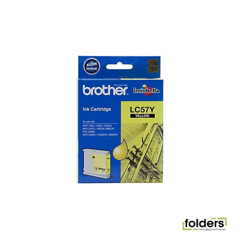 Brother LC57 Yellow Ink Cartridge