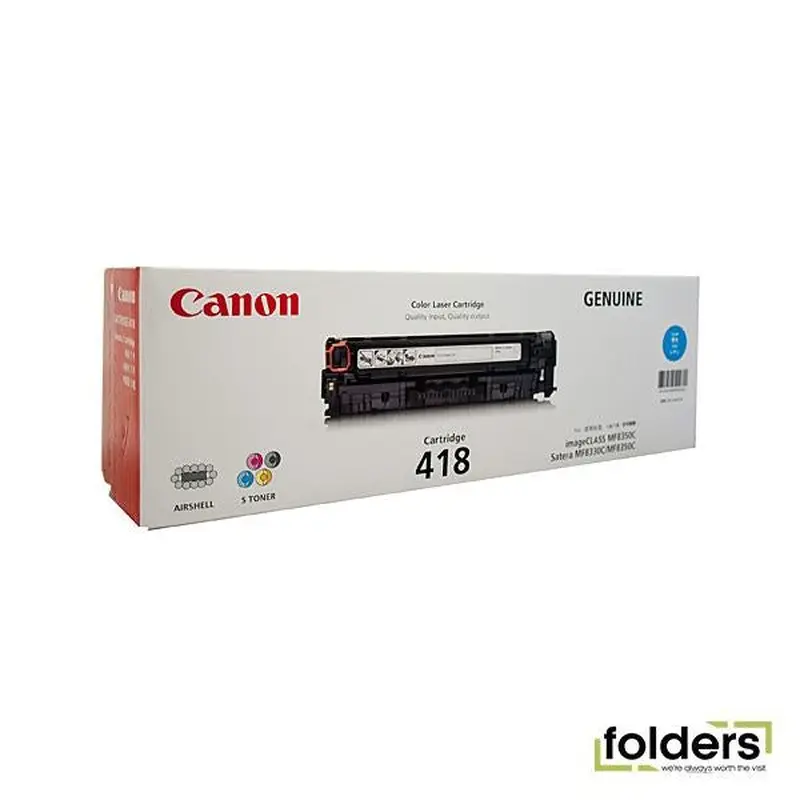Canon CART418 Cyan Toner