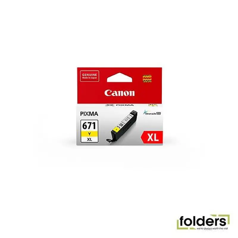 Canon CLI671XL Yellow Ink Cartridge
