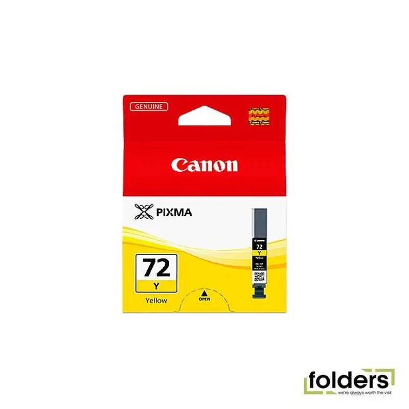 Canon PGI72 Yellow Ink Cartridge