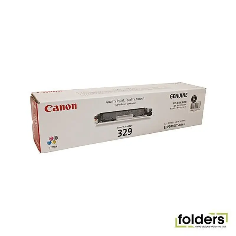 CART329BK Canon Black Toner
