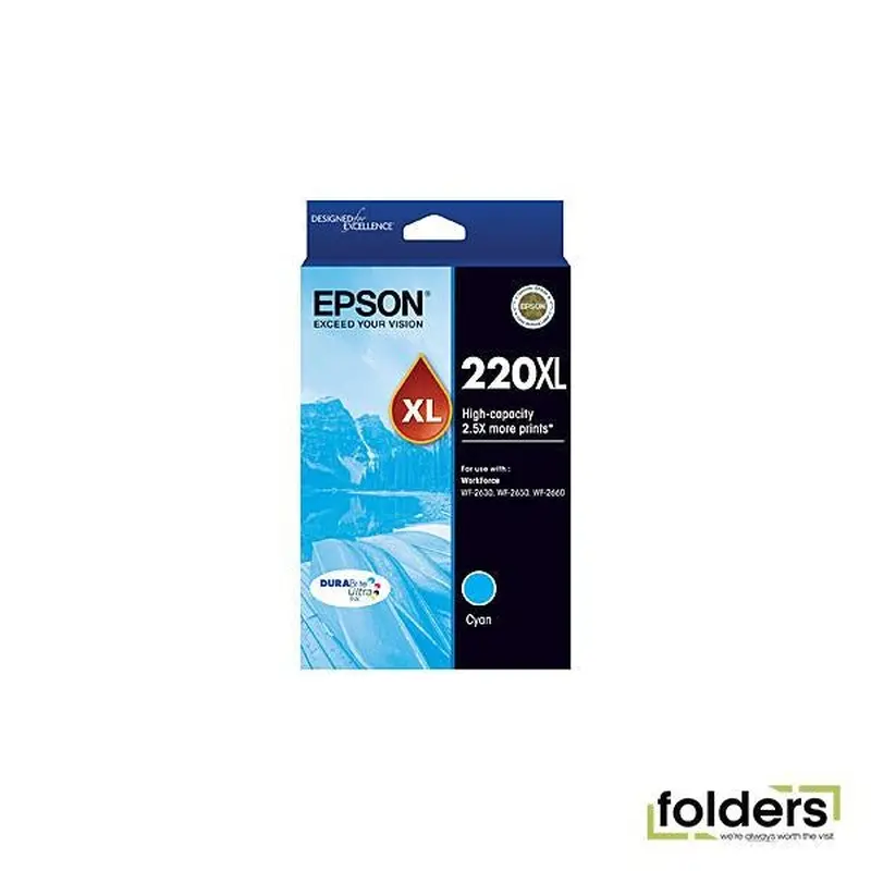 Epson 220 HY Cyan Ink Cartridge