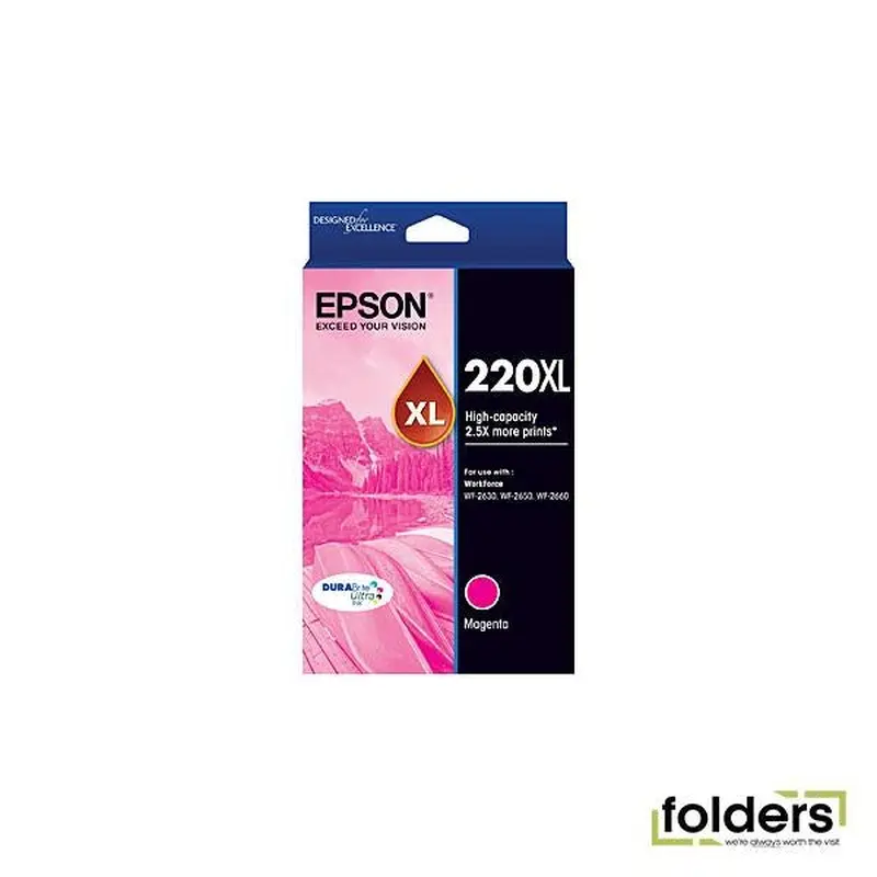 Epson 220 HY Magenta Ink Cartridge
