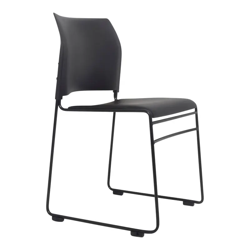 Buro Maxim Meeting Black P/C Frame Chair