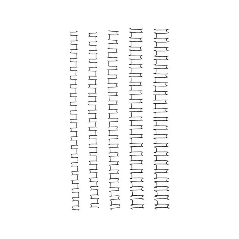 Gbc Binding Wire 21 Loop 10Mm Black Pk100 BE21W10BK100