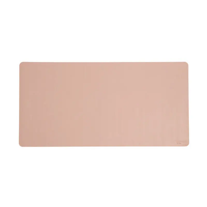 Vegan Leather Desk Pads, 31.5 X 15.7, Light Pink