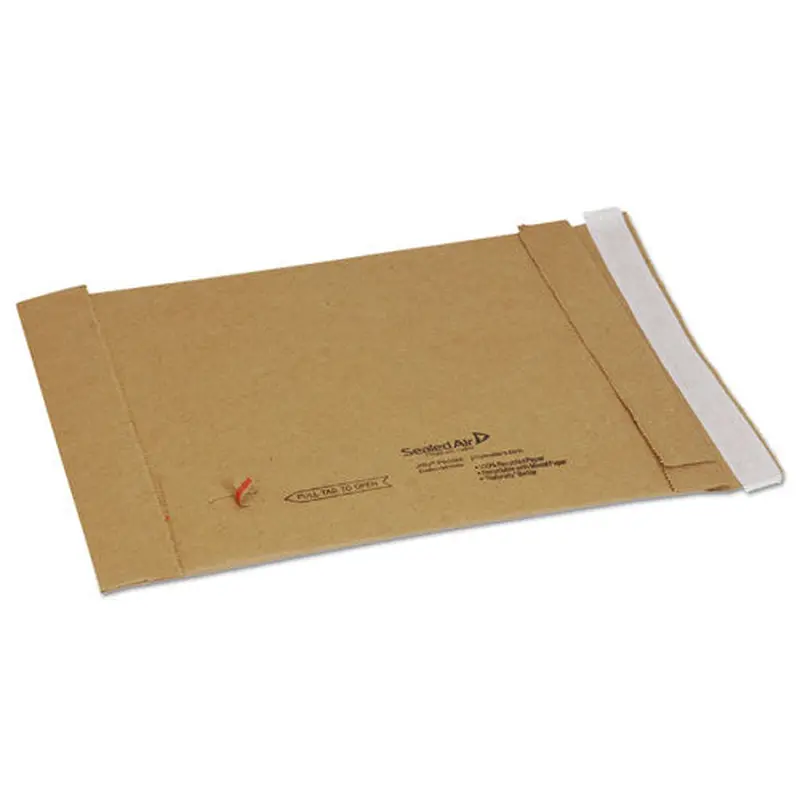 Jiffy Padded Mailer, #0, Paper Padding, Self-adhesive Closure, 6 X 10, Natural Kraft, 250/carton